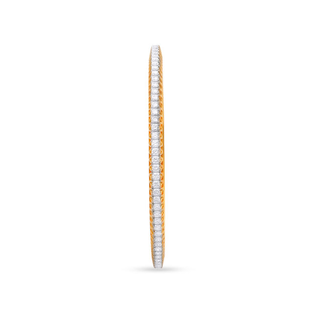 Tanishq 18 Karat Diamond Bangle for Women 3