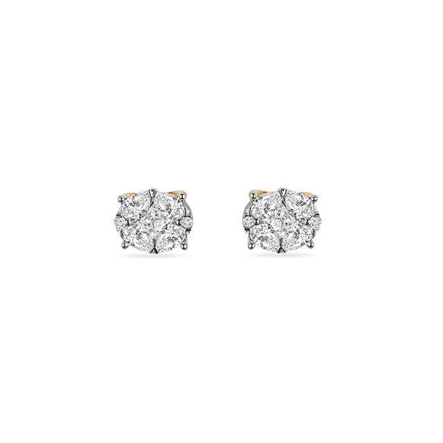 Tanishq 18KT Diamond Pendant Set for Women 3