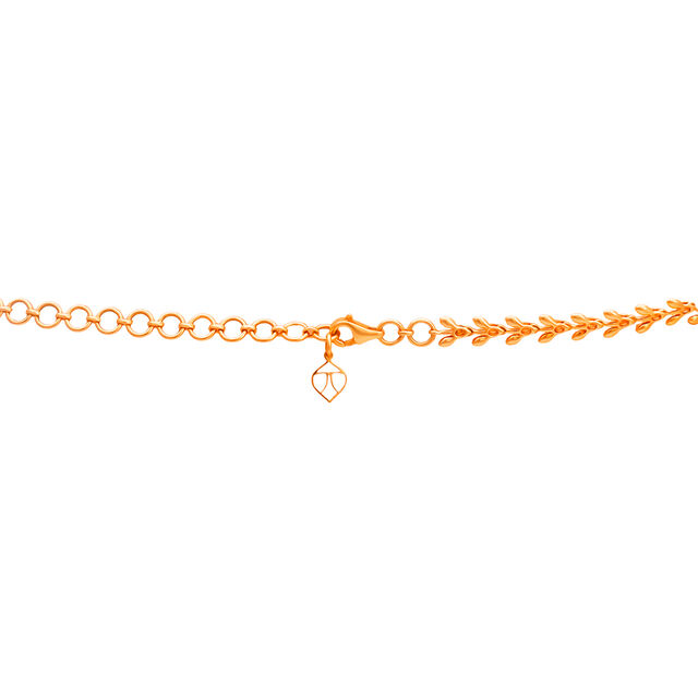 Tanishq 18 Karat Diamond Necklace Set for Women 6