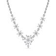 Tanishq 18 KT Diamond Necklace Set for Women 2