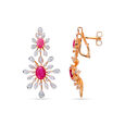 Tanishq 18 Karat Diamond Necklace Set for Women 4