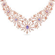Tanishq 18 Karat Diamond Necklace Set for Women 2
