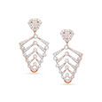 Tanishq 18 KT Diamond Necklace Set for Women 3