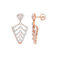 Tanishq 18 KT Diamond Necklace Set for Women 4
