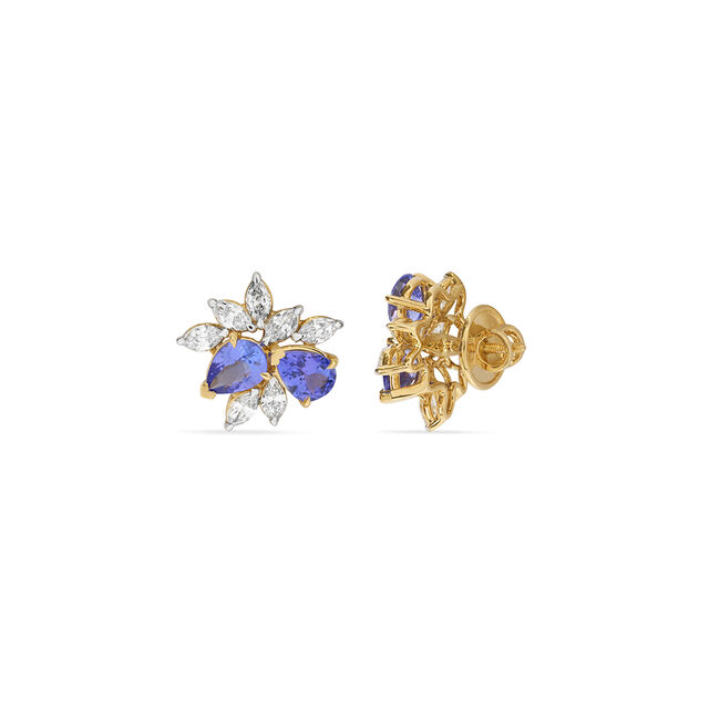 Tanishq 18KT Diamond Earrings for Women 3