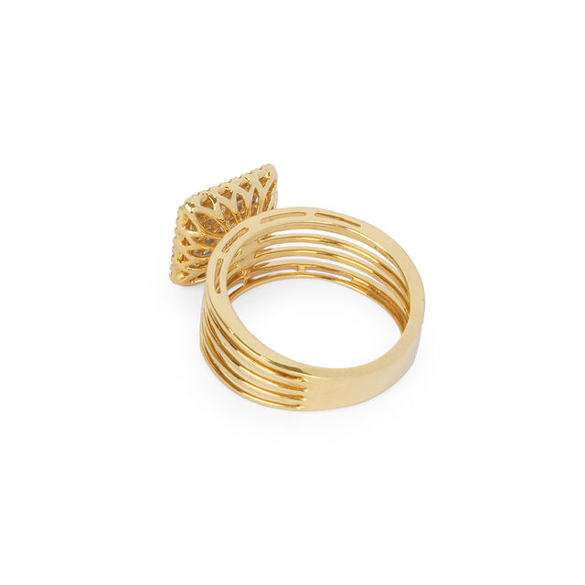 Tanishq 18KT Diamond Finger Ring for Women 4