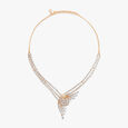 Dazzling Spiral Diamond Necklace Set,,hi-res 2