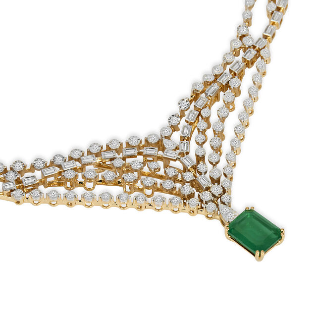 Gorgeous Glimmers Diamond Necklace Set 2