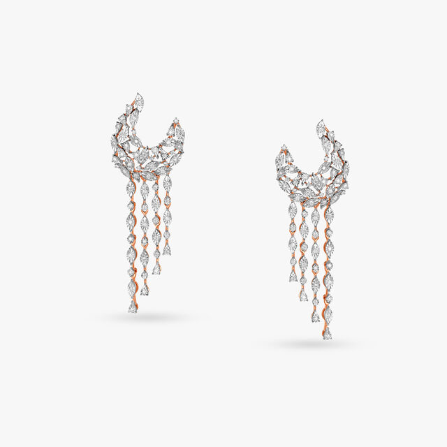 Azure Drop Diamond Necklace Set,,hi-res 4