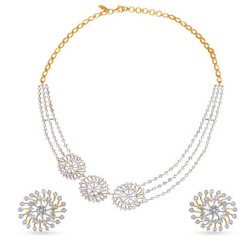 Tanishq Gold Necklace Set