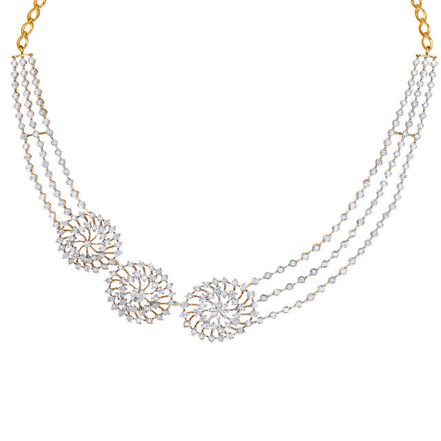 Tanishq Gold Necklace Set,,hi-res 2