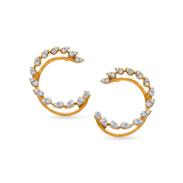 Tanishq Gold Earrings 