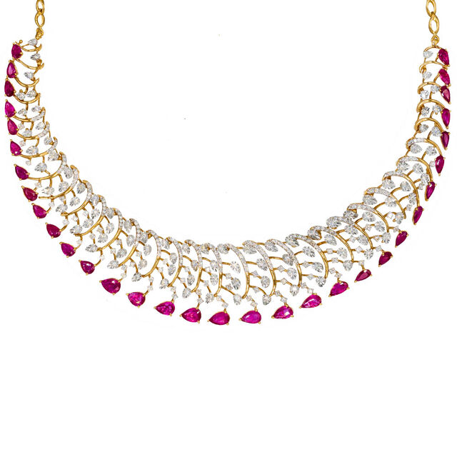 Tanishq Gold Necklace,,hi-res 2