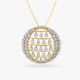 Shimmering Grid Diamond Pendant,,hi-res 