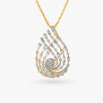 Leafy Whisper Diamond Pendant,,hi-res 