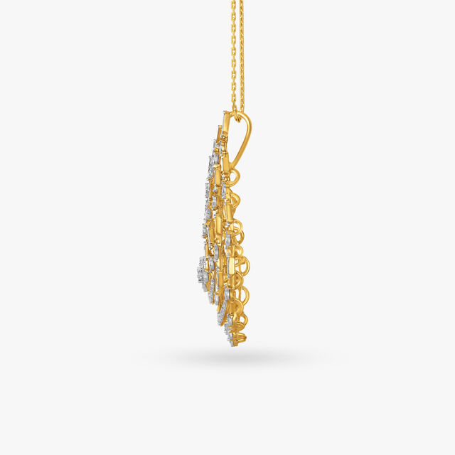 Leafy Whisper Diamond Pendant,,hi-res 2