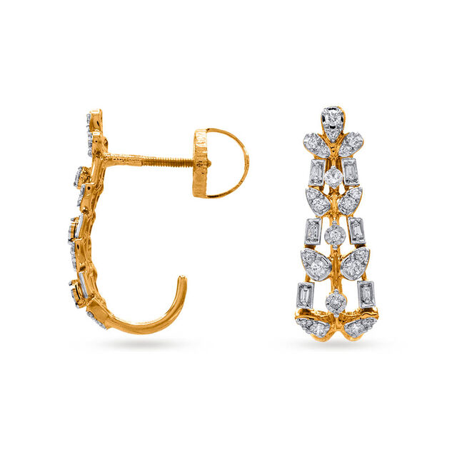 Tanishq Gold Earrings,,hi-res 3