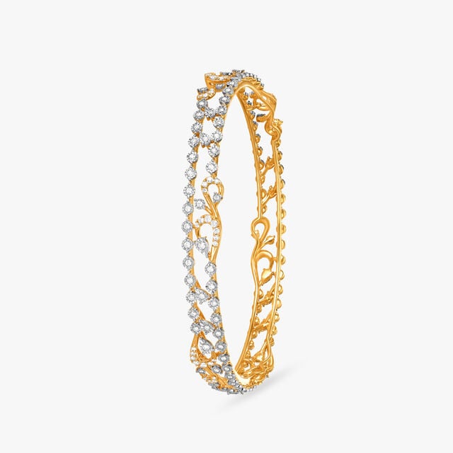 Classy Charm Diamond Bangle,,hi-res 2