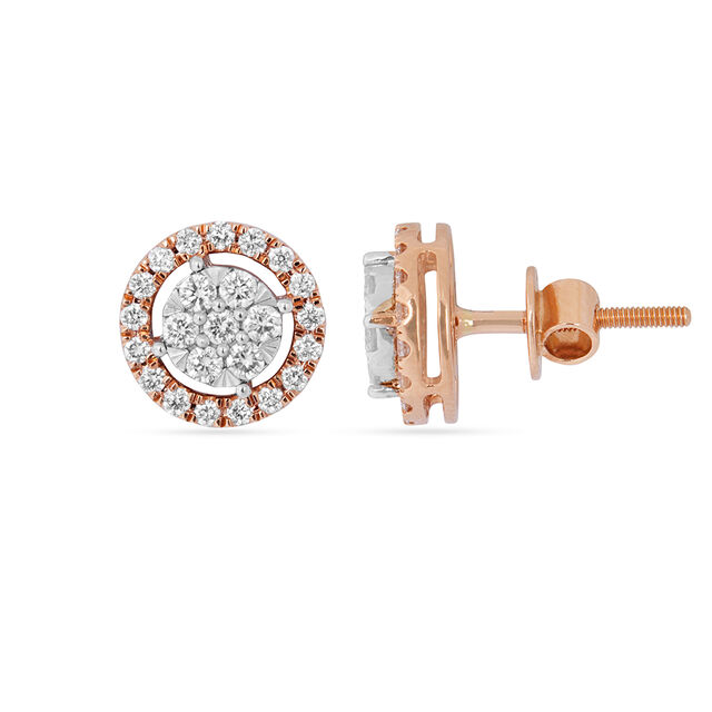 Tanishq 18KT Diamond Necklace Set for Women 7
