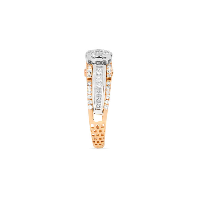 Tanishq 18KT Diamond Finger Ring for Women 4