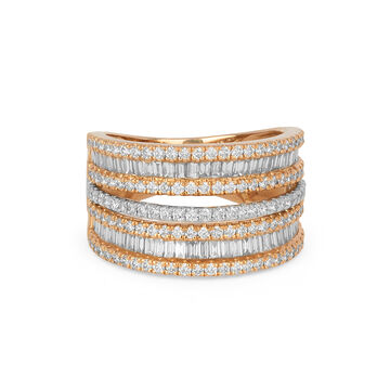 Tanishq 18KT Diamond Finger Ring for Women