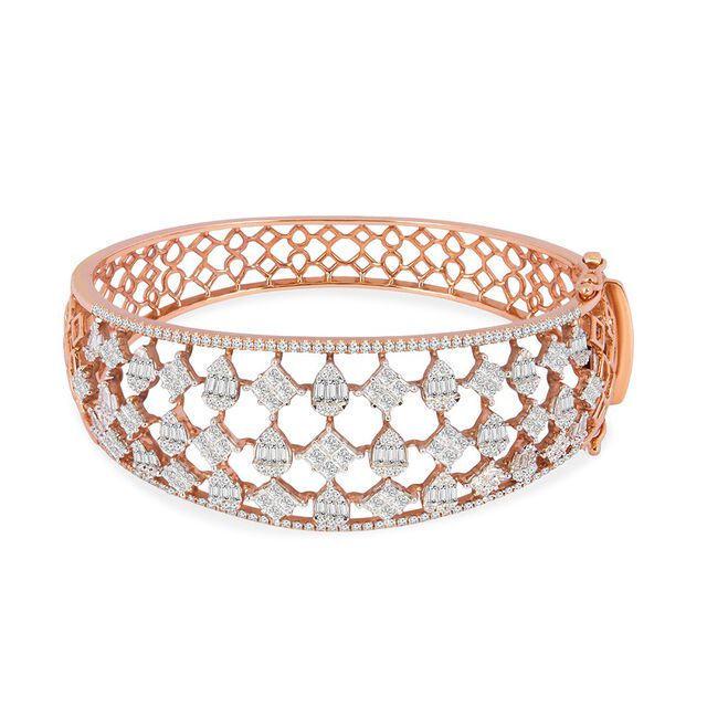 Tanishq 18KT Diamond Bangle for Women 