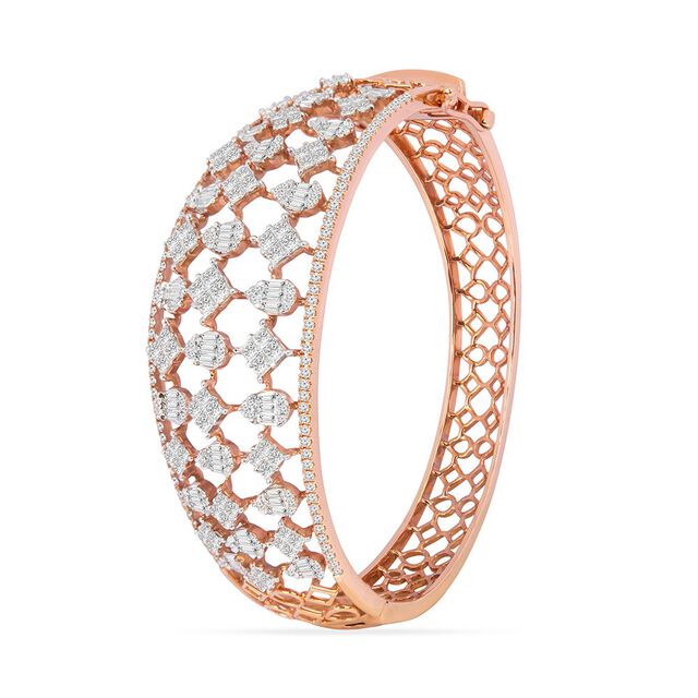 Tanishq 18KT Diamond Bangle for Women 2