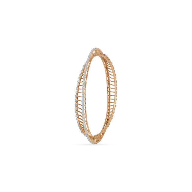 Tanishq 18KT Diamond Bangle for Women 2