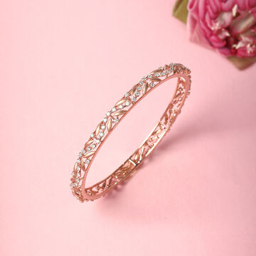 Tanishq 18 Karat Diamond Bangle for Women