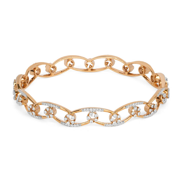 Tanishq 18KT Diamond Bangle for Women 