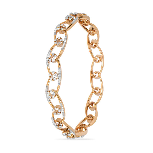 Tanishq 18KT Diamond Bangle for Women 2