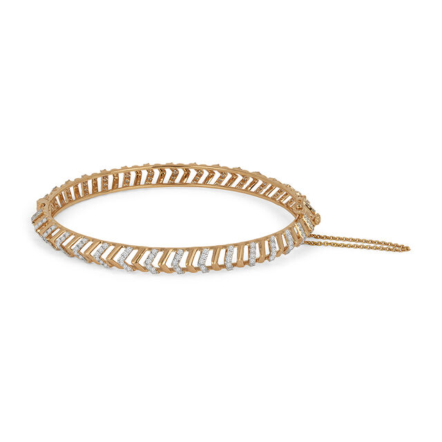 Tanishq 18KT Diamond Bangle for Women 