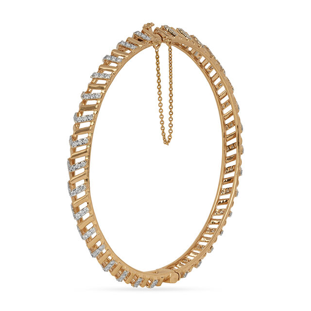 Tanishq 18KT Diamond Bangle for Women 2
