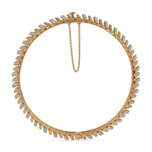 Tanishq 18KT Diamond Bangle for Women 3