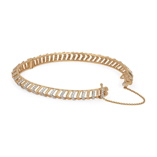 Tanishq 18KT Diamond Bangle for Women 4