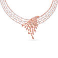 Tanishq 18 Karat Diamond Necklace Set for Women 2