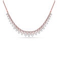 Tanishq 18 KT Diamond Necklace Set for Women 2