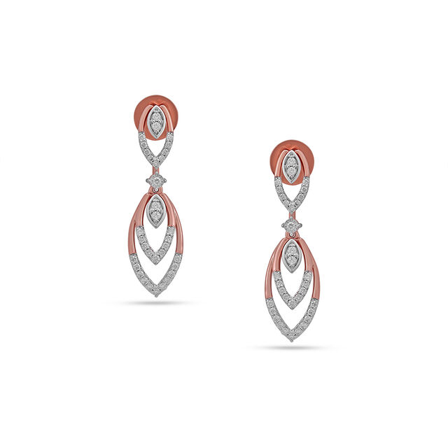 Tanishq 18 KT Diamond Necklace Set for Women 5