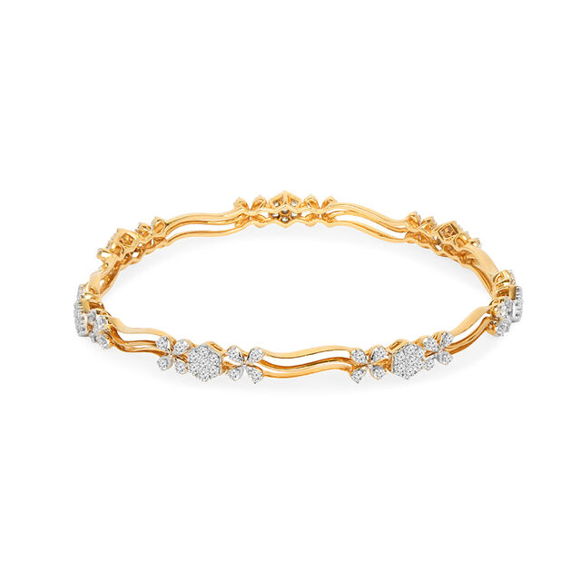 Tanishq 18KT Diamond Bangle for Women 