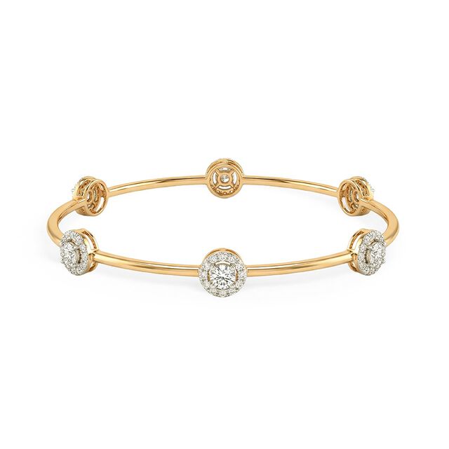Tanishq 18KT Diamond Bangle for Women 