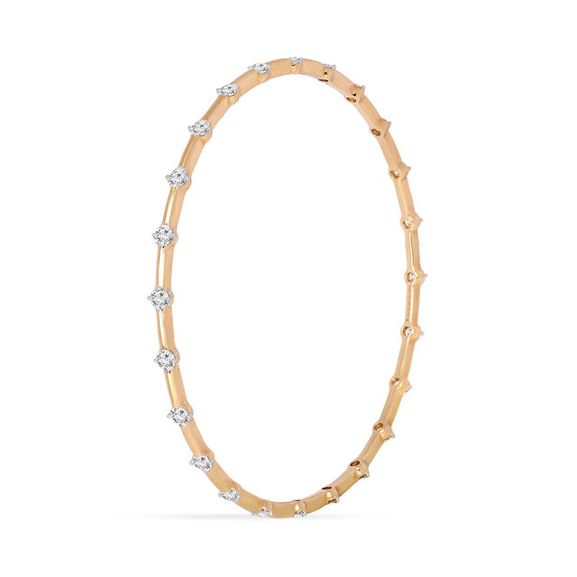 Tanishq 18KT Diamond Bangle for Women 2