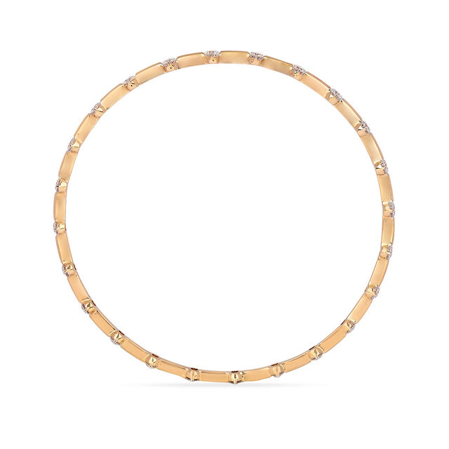 Tanishq 18KT Diamond Bangle for Women 3