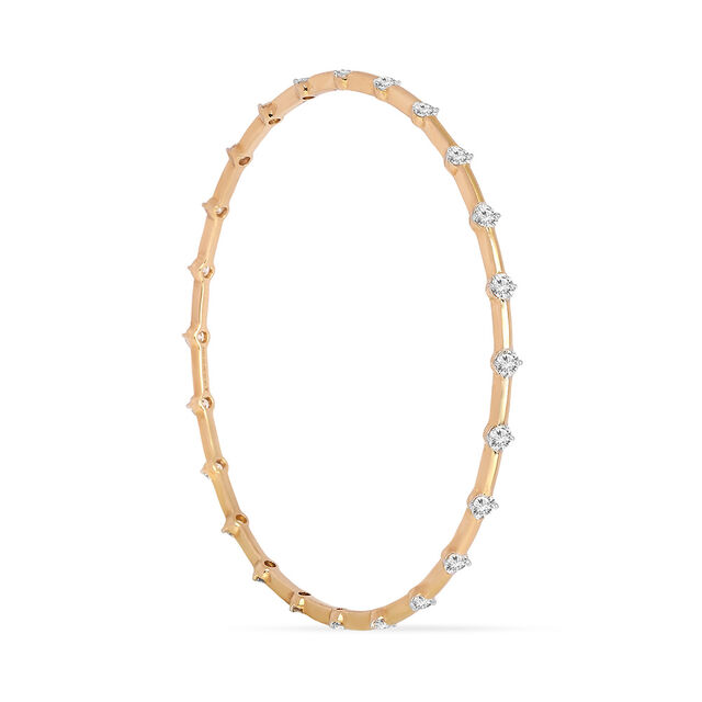 Tanishq 18KT Diamond Bangle for Women 4