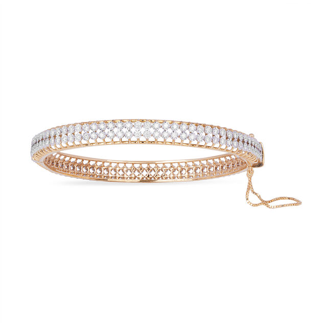Tanishq 18KT Diamond Bangle for Women 2