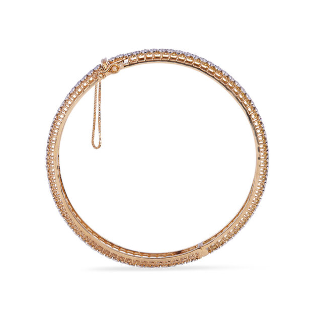 Tanishq 18KT Diamond Bangle for Women 4
