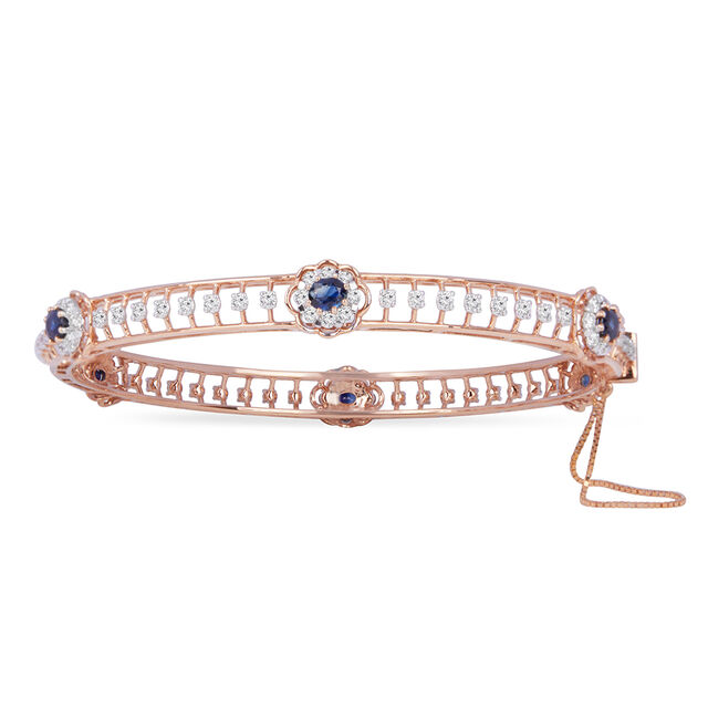 Tanishq 18KT Diamond Bangle for Women 2