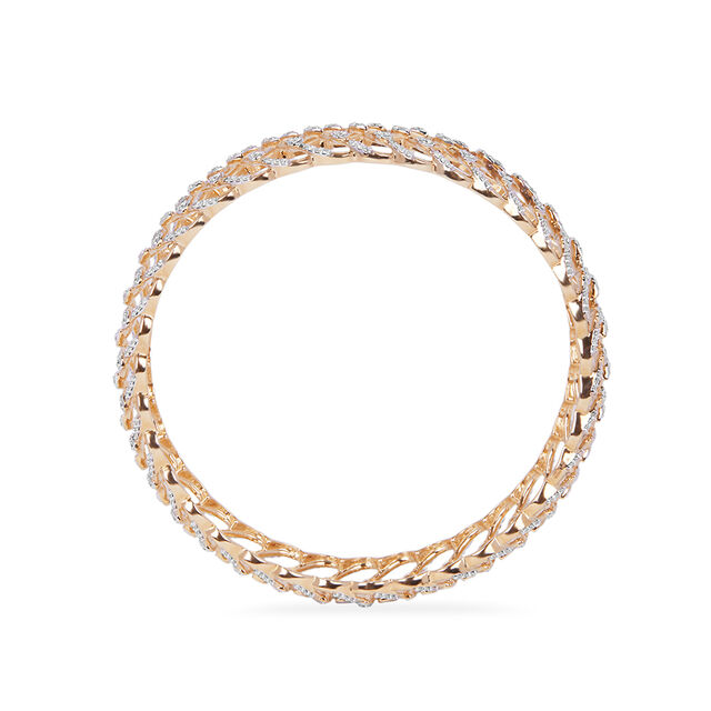 Tanishq 18KT Diamond Bangle for Women 4