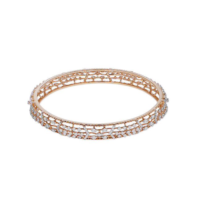 Tanishq 18KT Diamond Bangle for Women 