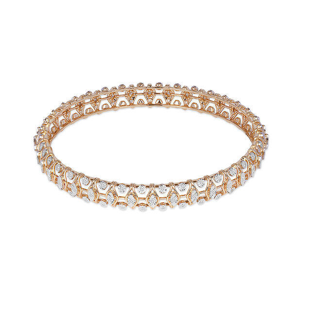 Tanishq 18KT Diamond Bangle for Women 