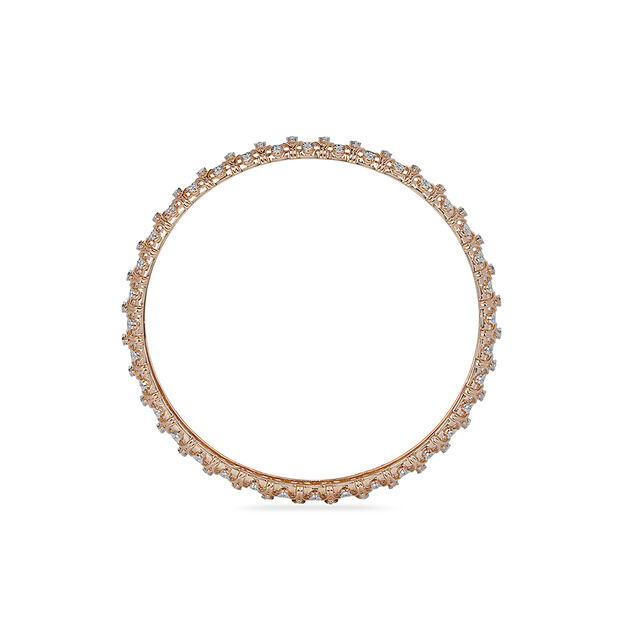 Tanishq 18KT Diamond Bangle for Women 4